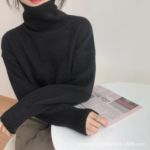 Rosina | Women's turtleneck sweater | Winter