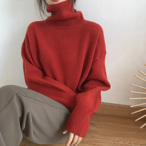 Rosina | Women's turtleneck sweater | Winter